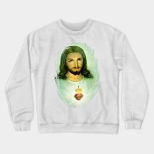 Sacred Heart of Jesus St Margaret Mary Alacoque & Faustina 200 Crewneck Sweatshirt